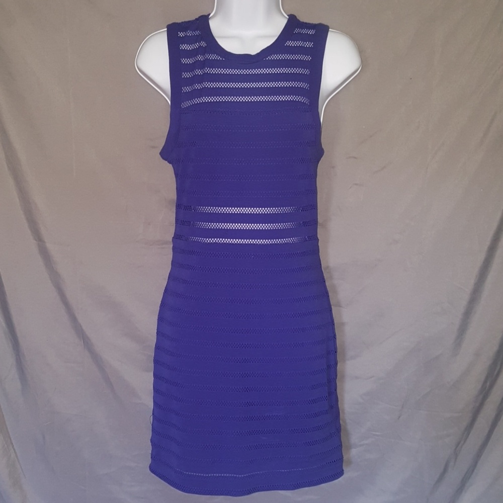 Silence + Noise Blue Dress